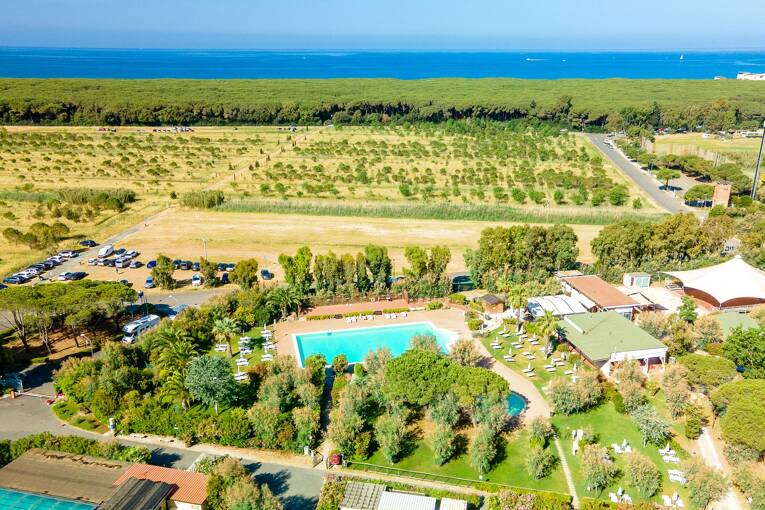 Camping Le Tamerici  *** photo 1 Toscane Tohapi